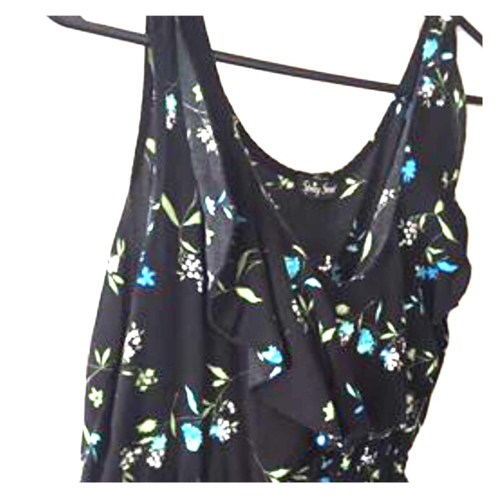 Patterned mini dress